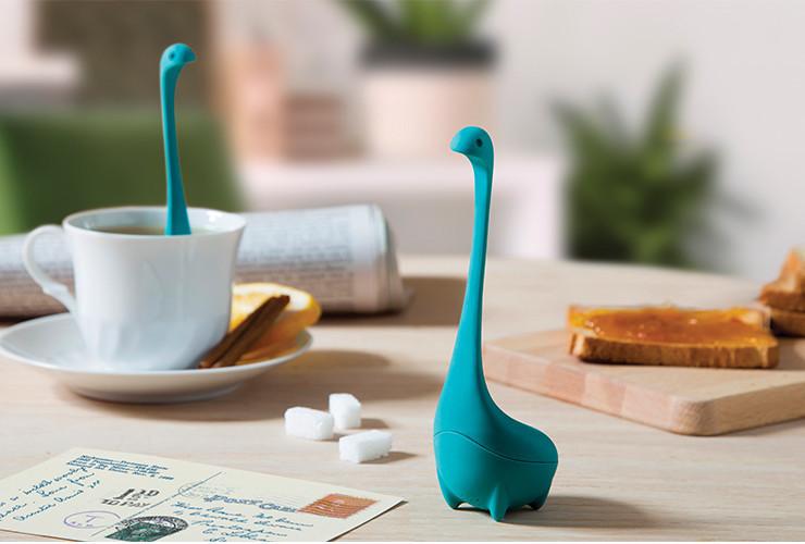 OTOTO Baby Nessie - Tea Infuser Turqoise Quirksy gifts australia