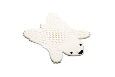 OTOTO Grizzly - White - Hot Pot Trivet Quirksy gifts australia