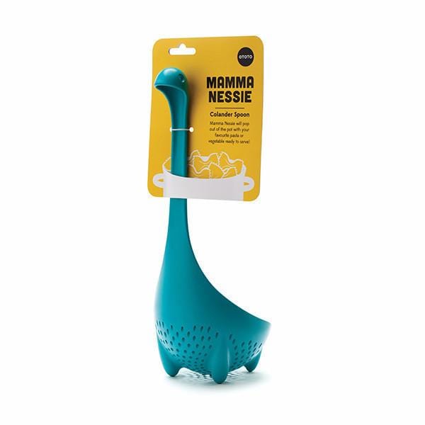 OTOTO Mamma Nessie - Turquoise - Colander Spoon Quirksy gifts australia