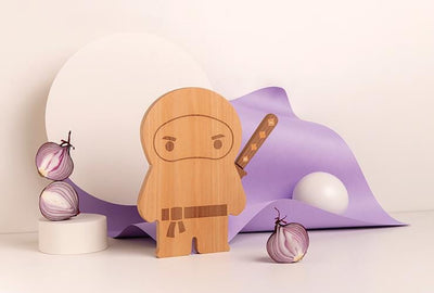 OTOTO NINJA BOARD Cutting Board & Knife Quirksy gifts australia