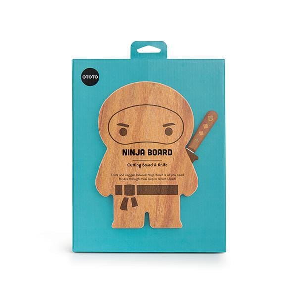OTOTO NINJA BOARD Cutting Board & Knife Quirksy gifts australia
