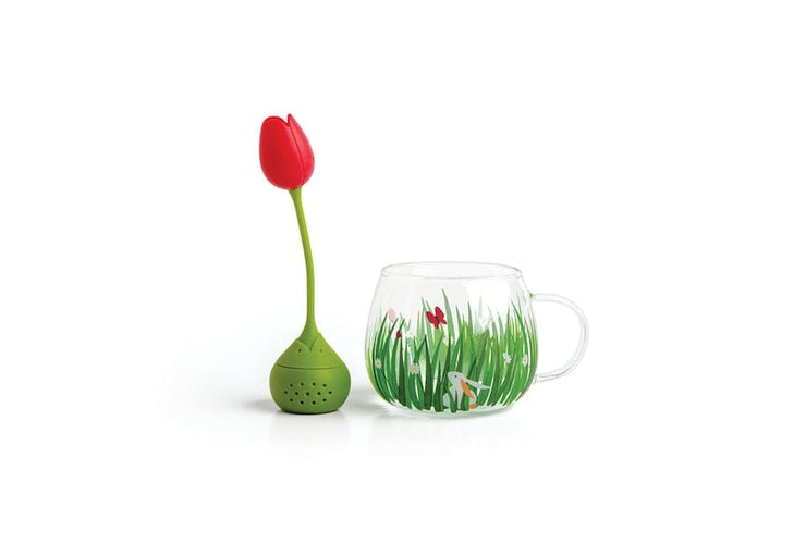 OTOTO Tea Garden - Cup and tea infuser - OTOTO Quirksy gifts australia