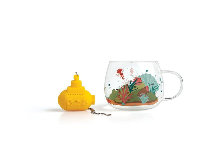 OTOTO Under the Tea - Tea infuser and cup - OTOTO Quirksy gifts australia