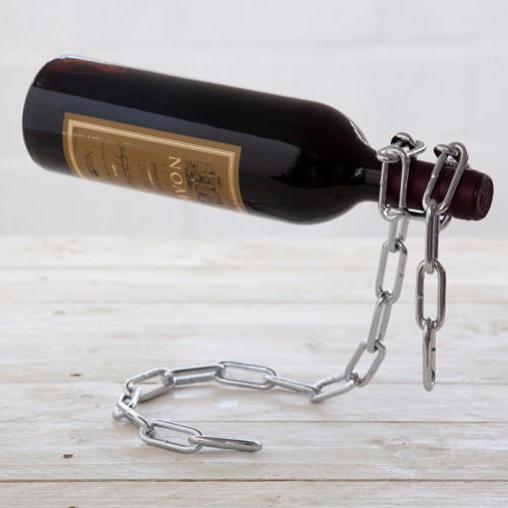 Peleg Design Chain Wine Bottle Holder Quirksy gifts australia