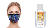 Quirksy Covid Care Combo - Face Mask + Cheeky Hand Sanitizer - Quirksy Special Quirksy gifts australia