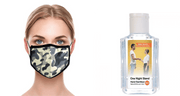 Quirksy Covid Care Combo - Face Mask + Cheeky Hand Sanitizer - Quirksy Special Quirksy gifts australia