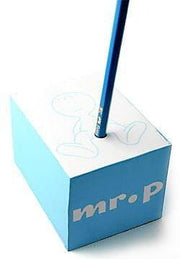 Quirksy Mr. P - ONE MAN HOLE - Note Paper Plus Pen Holder Quirksy gifts australia