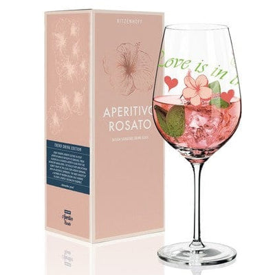 RITZENHOFF Aperotivo Rosato Glass by A. Mendil Quirksy gifts australia