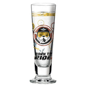 RITZENHOFF Black Label Schnapps Glass by Shari Warren - Born to Ride! Quirksy gifts australia