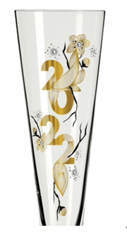 RITZENHOFF BRILLIANT NIGHT CHAMPAGNE GLASS #2022 Quirksy gifts australia