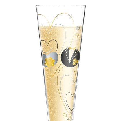RITZENHOFF Champus Champagne Glass by S. Brandhofer Quirksy gifts australia