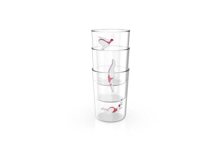 RITZENHOFF Deep Dive - Set of glasses - OTOTO Quirksy gifts australia