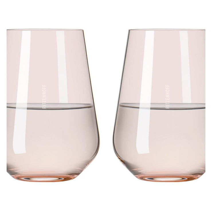 RITZENHOFF FJORD LIGHT WATER GLASS SET of 2  # 1 Quirksy gifts australia