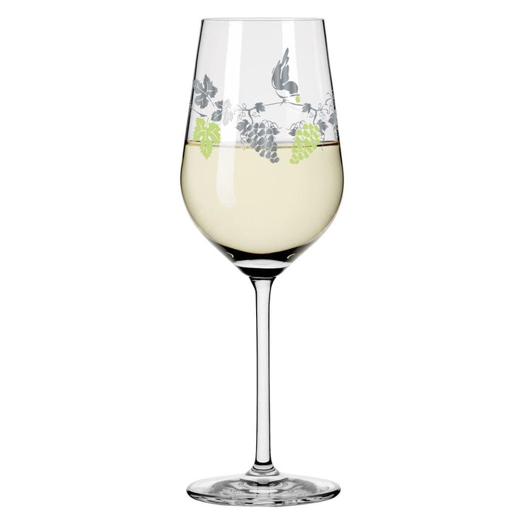 RITZENHOFF HEART CRYSTAL WHITE WINE GLASS by CONCETTA LORENZO Quirksy gifts australia