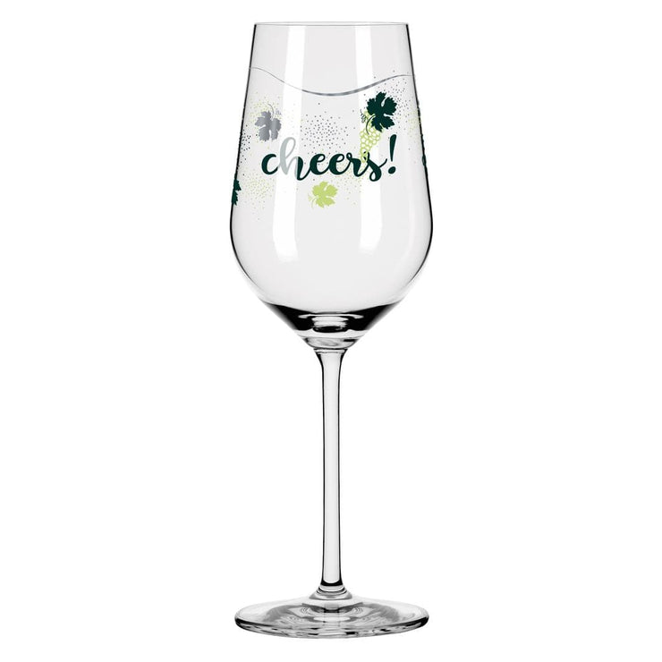 RITZENHOFF HEART CRYSTAL WHITE WINE GLASS by LENKA KÜHNERTOVÁ - Cheers! Quirksy gifts australia