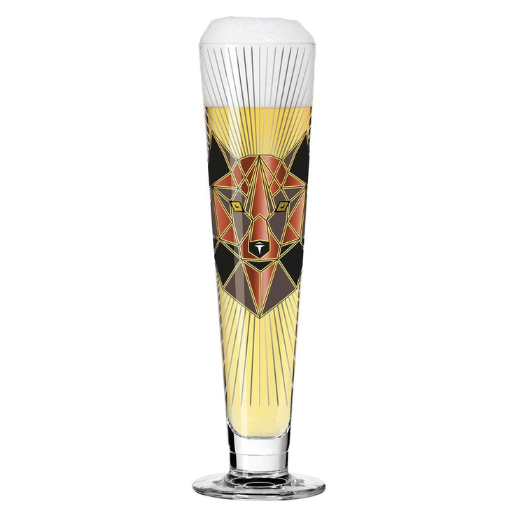 RITZENHOFF HEROES FESTIVAL BEER GLASS by ANGELA SCHIEWER - FLying Fox Special! Quirksy gifts australia