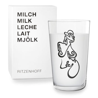 RITZENHOFF MILK GLASS by MARK ANDREW WEBBER - Art lover! Quirksy gifts australia