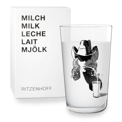 RITZENHOFF MILK GLASS by PETER PICHLER - Rowdy special! Quirksy gifts australia