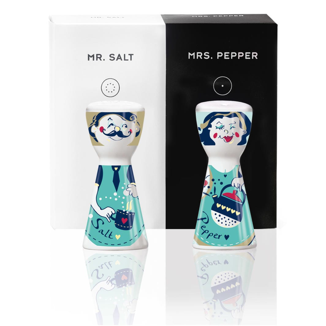 DIY Mr. Salt & Mrs. Pepper Shakers