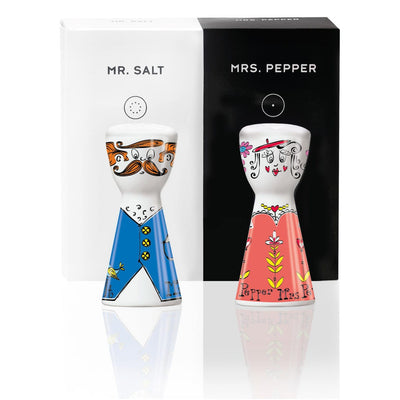 RITZENHOFF Mr Salt and Mrs Pepper Salt and Pepper Shaker Quirksy gifts australia