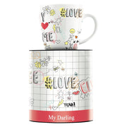 RITZENHOFF MY DARLING COFFEE MUG by CONCETTA LORENZO - Grafetti #tag special! Quirksy gifts australia