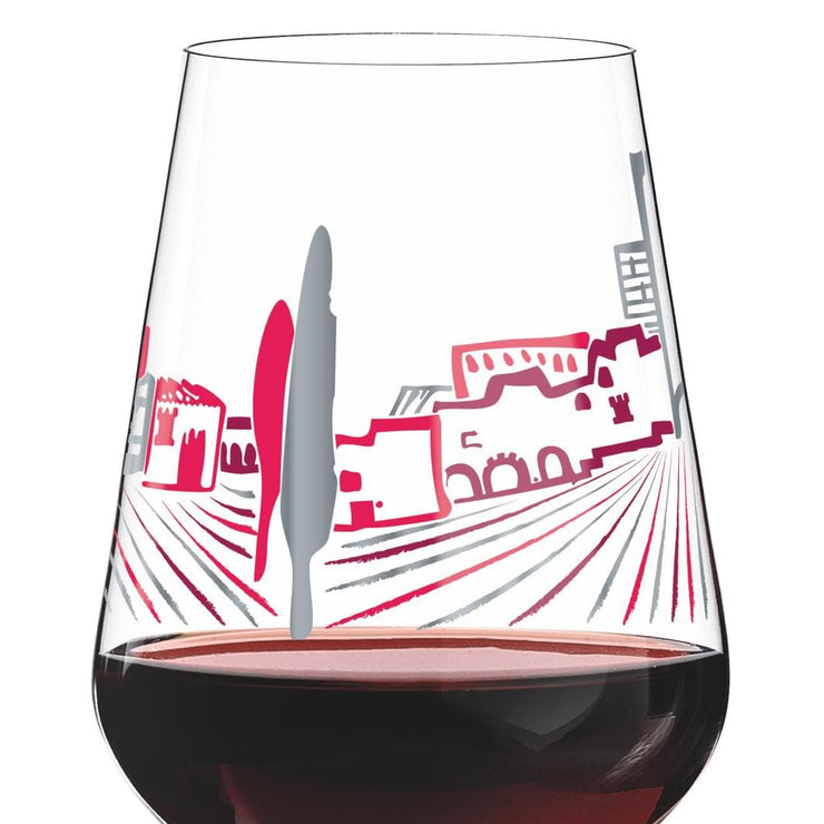 RITZENHOFF Red Wine glass Boxed Set of 4 - Red as Passion Quirksy gifts australia