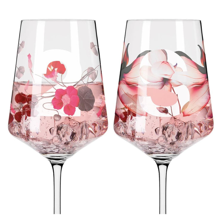 RITZENHOFF SUMMER SONNET APERITIF GLASS SET of 2 by XAVIER ESCLUSA TRIASSIC Quirksy gifts australia