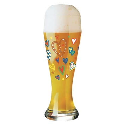 RITZENHOFF Wheat Beer Glass by U. Vater Quirksy gifts australia