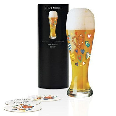 RITZENHOFF Wheat Beer Glass by U. Vater Quirksy gifts australia