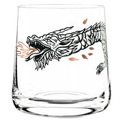 RITZENHOFF Whisky Glass by Hajek - Dragon Flame! Quirksy gifts australia