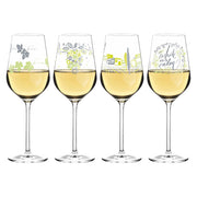 RITZENHOFF White Wine glass Boxed Set of 4 - White as Calm! Quirksy gifts australia