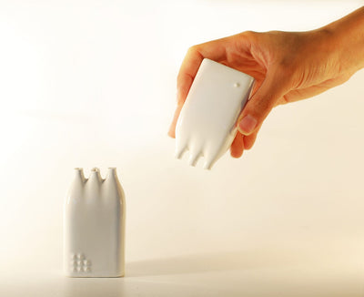 StudioKahn ‘fragile’ salt and pepper shaker set - Break It to Make It Quirksy gifts australia