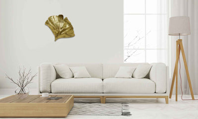 Sydney Wall Art Gingko Biloba - Authentic Brass Handicraft Wall Art Quirksy gifts australia