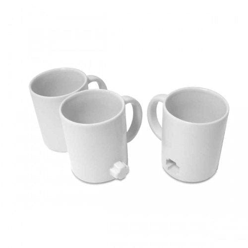 Thelermont Hupton Interconnecting Coffee Mugs - Set of 3 mugs that latch onto each other! Quirksy gifts australia