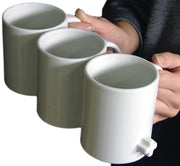 Thelermont Hupton Interconnecting Coffee Mugs - Set of 3 mugs that latch onto each other! Quirksy gifts australia