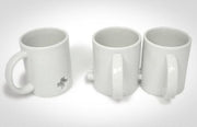 Thelermont Hupton Interconnecting Coffee Mugs - Set of 3 mugs that latch onto each other! Quirksy gifts australia