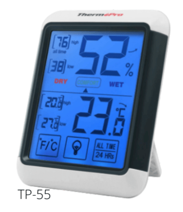 ThermoPro ThermoPro Digital Indoor Thermometer & Hygrometer Backlight Quirksy gifts australia