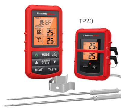 ThermoPro ThermoPro Wireless BBQ Thermometer - 2 Probes Quirksy gifts australia