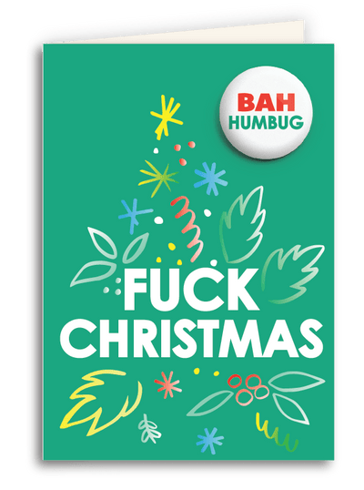 Urban Attitude F*** Xmas Card Quirksy gifts australia