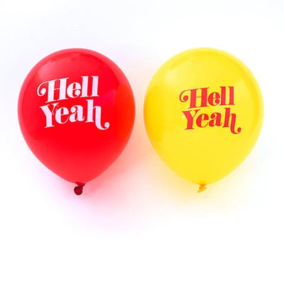 Urban Attitude Hell Yeah Balloons Quirksy gifts australia
