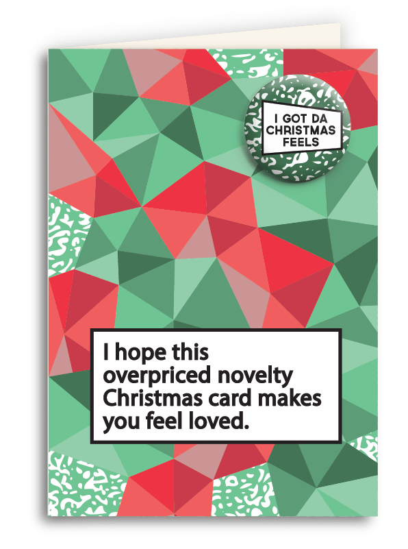 Urban Attitude Overpriced Novelty Card Quirksy gifts australia